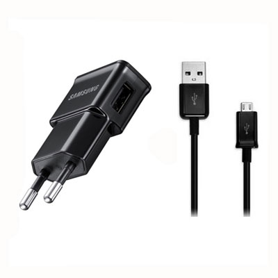 Original Samsung Handy-Ladeset (Netzadapter + USB-Kabel), Artikelnummer: HN-081145
