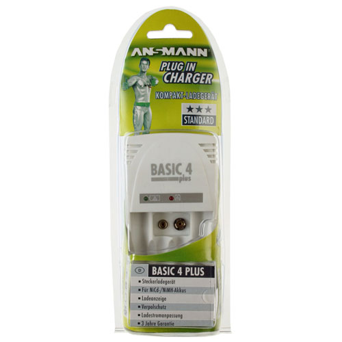 Ansmann Ladegerät BASIC 4 PLUS, Artikelnummer: SL-010107